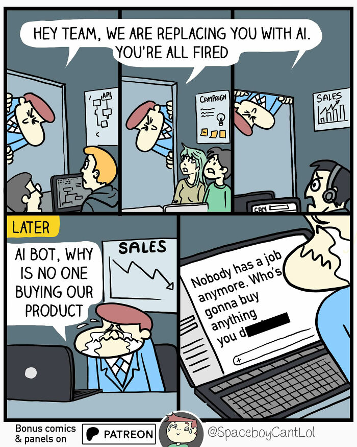 This Artist Creates Comics That Start Cute, Then Hit You With A Dark And Unexpected Twist