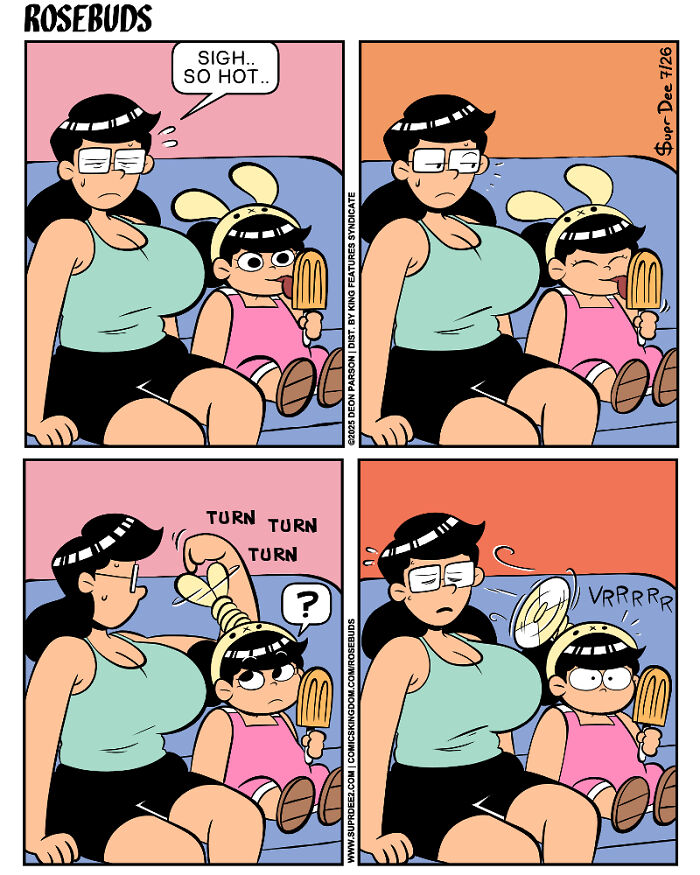 This Artist Creates Heartfelt Comics About Three Sisters That Capture The Beautiful Chaos Of Family Life