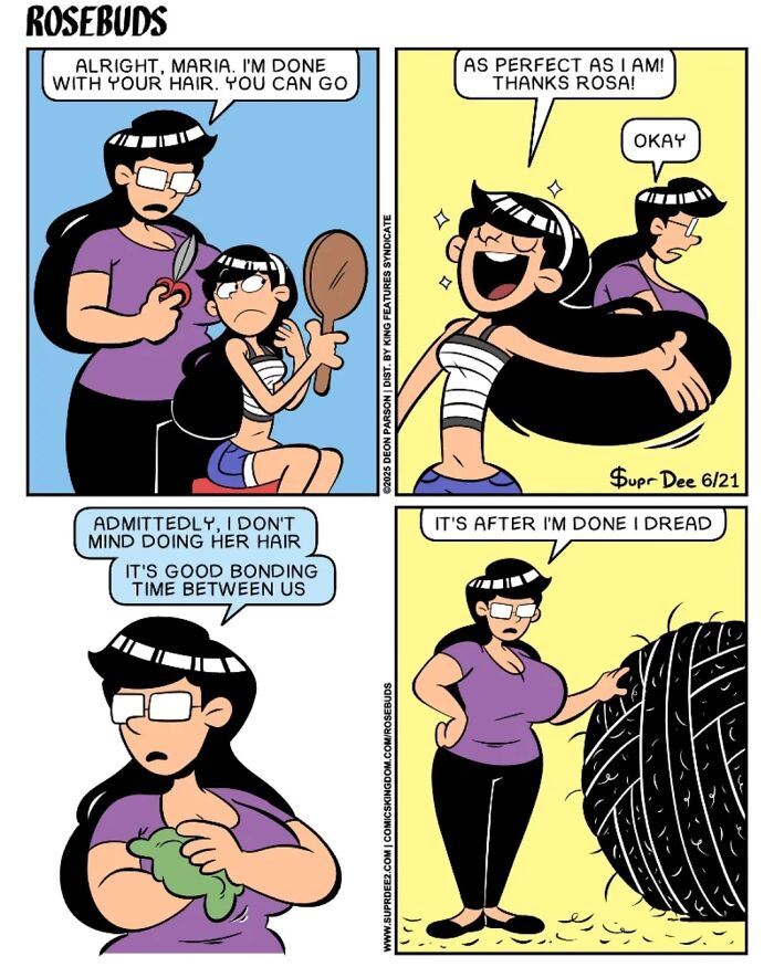 This Artist Creates Heartfelt Comics About Three Sisters That Capture The Beautiful Chaos Of Family Life