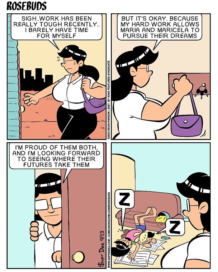 This Artist Creates Heartfelt Comics About Three Sisters That Capture The Beautiful Chaos Of Family Life