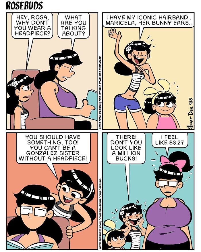 This Artist Creates Heartfelt Comics About Three Sisters That Capture The Beautiful Chaos Of Family Life