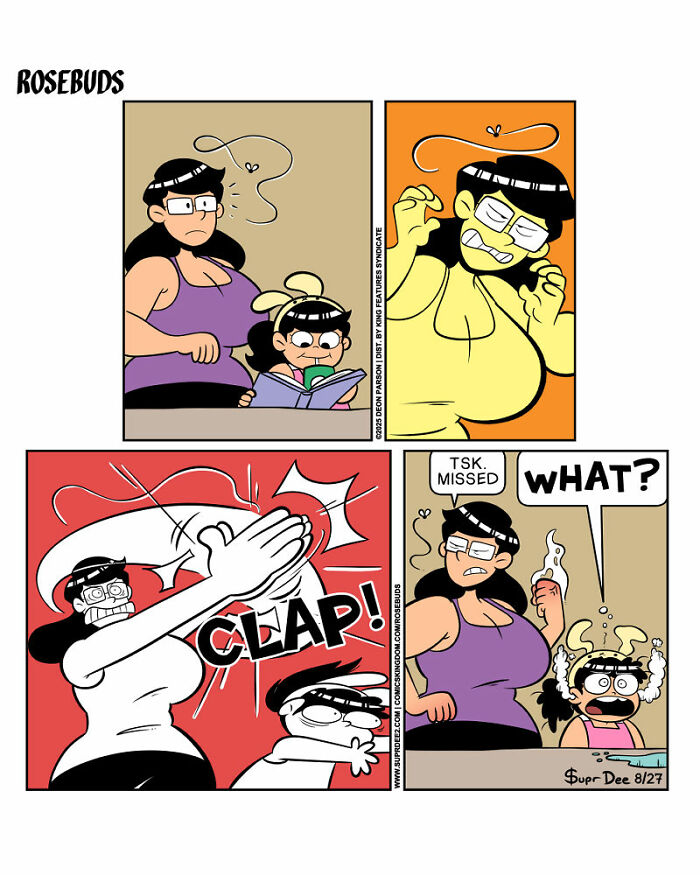 This Artist Creates Heartfelt Comics About Three Sisters That Capture The Beautiful Chaos Of Family Life