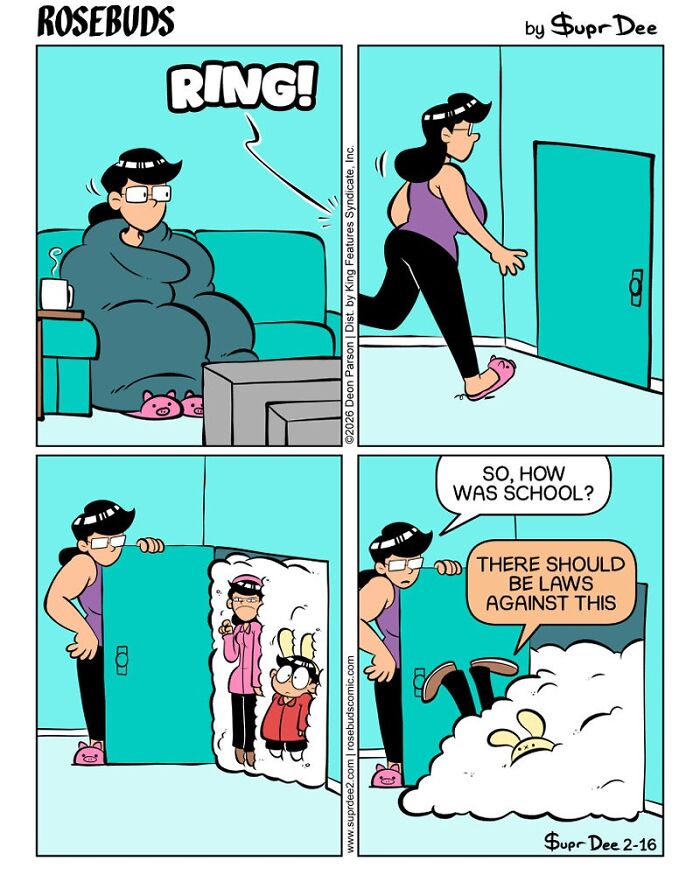 This Artist Creates Heartfelt Comics About Three Sisters That Capture The Beautiful Chaos Of Family Life