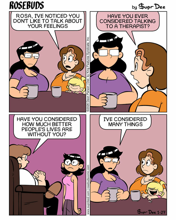 This Artist Creates Heartfelt Comics About Three Sisters That Capture The Beautiful Chaos Of Family Life