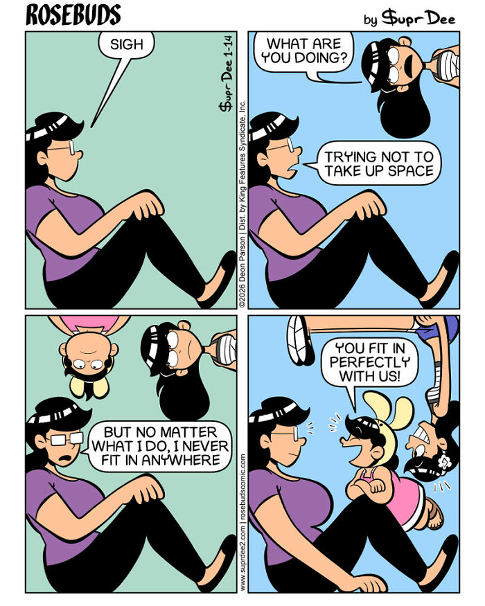 This Artist Creates Heartfelt Comics About Three Sisters That Capture The Beautiful Chaos Of Family Life