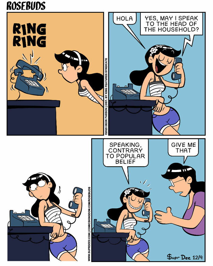 This Artist Creates Heartfelt Comics About Three Sisters That Capture The Beautiful Chaos Of Family Life