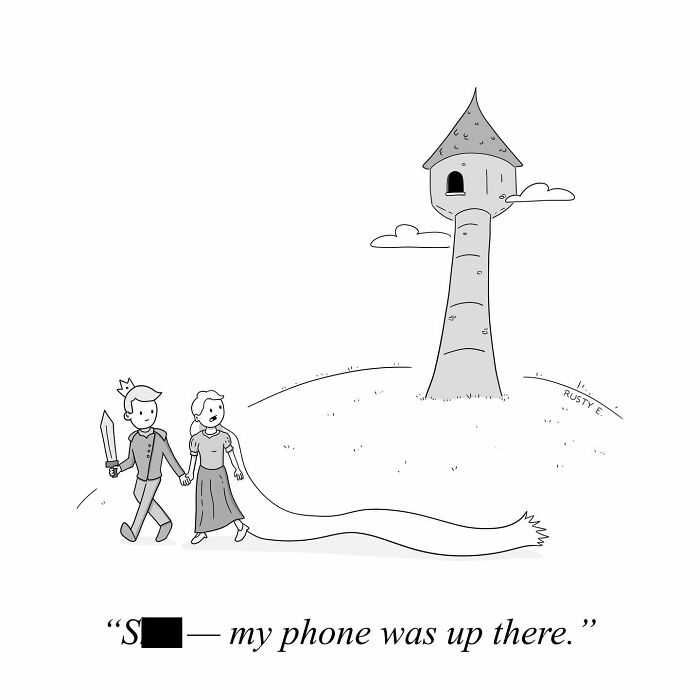 This Artist Creates One Panel Comics That Turn Random Situations Into Perfectly Silly Jokes (23 New Pics)