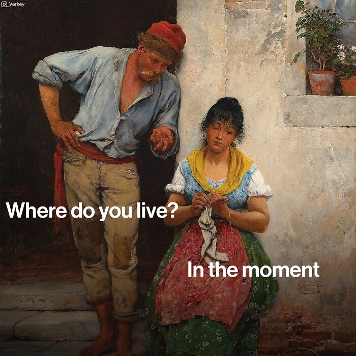 This Artist Drops Classical Paintings Into Modern Life, And The Results Are Hilariously Perfect