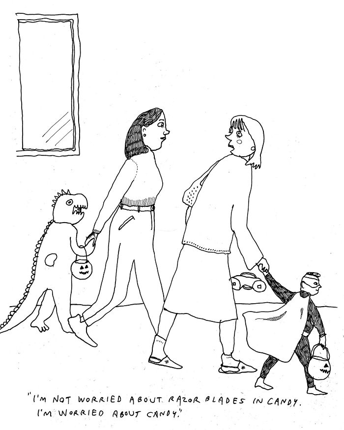 This New Yorker Cartoonist Turns Everyday Anxiety Into Brilliantly Weird Comics