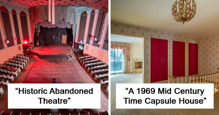 “$14-Million Abandoned Mansion”: 69 Eerie And Fascinating Urbex Finds