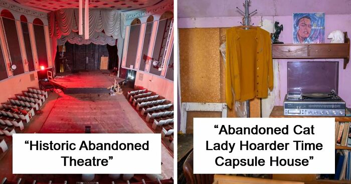“$14-Million Abandoned Mansion”: 69 Eerie And Fascinating Urbex Finds