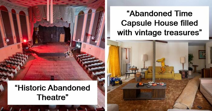 “$14-Million Abandoned Mansion”: 69 Eerie And Fascinating Urbex Finds