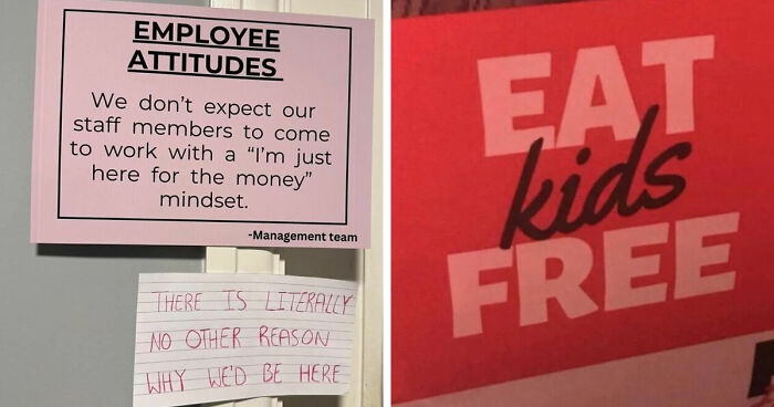 84 Hilariously Absurd Signs That Were Not Helpful At All, But No One Was Mad About It