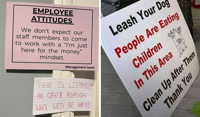 84 Hilariously Absurd Signs That Were Not Helpful At All, But No One Was Mad About It