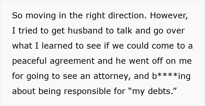 Wife tries to discuss legal matters with husband during cancer struggle Wife tries to discuss legal matters with husband during cancer struggle