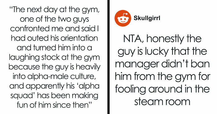 Guy Walks In On Gym Bros Getting Steamy In The Steam Room, They’re Furious As He Accidentally Outs Them