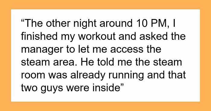 Guy Walks In On Gym Bros Getting Steamy In The Steam Room, They’re Furious As He Accidentally Outs Them