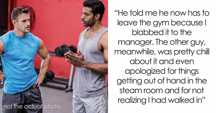 Guy Walks In On Gym Bros Getting Steamy In The Steam Room, They’re Furious As He Accidentally Outs Them