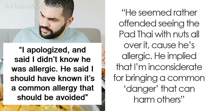 Potluck Dinner Gets Awkward After Dude Gets Mad Nobody Knew About His Food Allergy