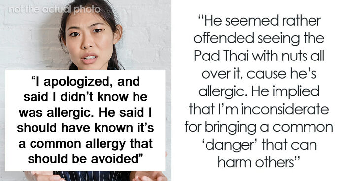 Potluck Dinner Gets Awkward After Dude Gets Mad Nobody Knew About His Food Allergy