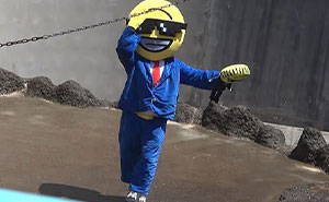 American Tourists Put Behind Bars For Entering Punch The Monkey's Enclosure Wearing Emoji Costumes