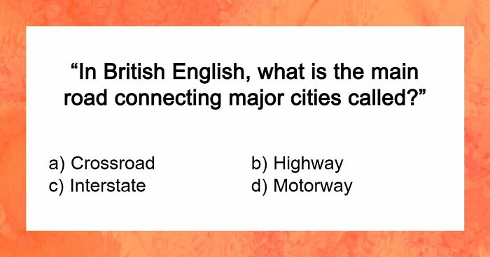 American Vs British Words Quiz: Test Your English Vocabulary Skills
