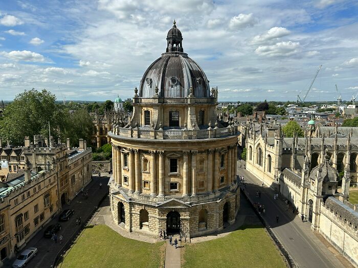 Radcliffe Camera historic building in Oxford showcasing geography and architecture