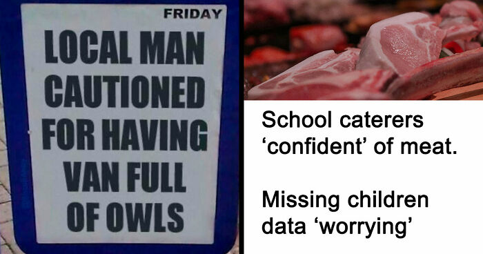 74 Funny Newspaper Headlines That Make You Wonder If The World Is Going Mad