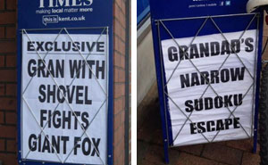 74 Hilarious Newspaper Headlines That Report Very “Important” News