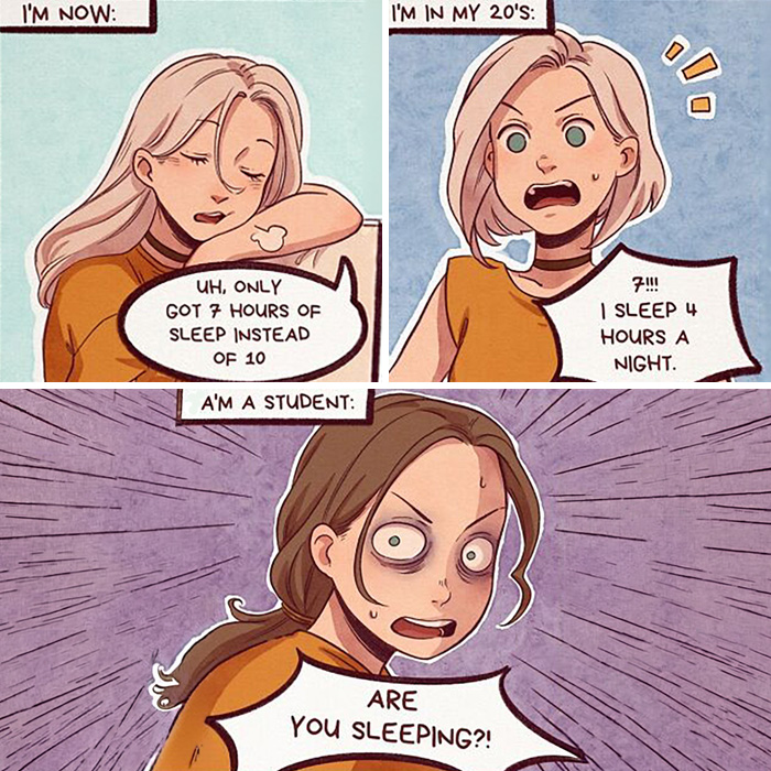 23 Anime-Inspired Comics By This Artist That Perfectly Capture The Emotional Chaos Of Modern Life