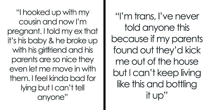 “I Am Disgusted With Myself”: 59 Messy And Uncomfortable Confessions People Only Dared To Reveal Anonymously