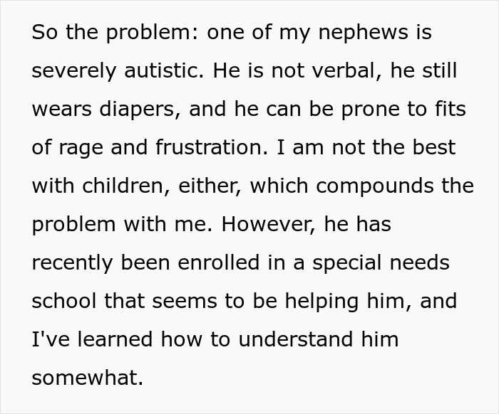 Irresponsible Mom Shrugs Off Autistic Kid's Destructive Behavior, Mad When SIL Holds Her Accountable Irresponsible Mom Shrugs Off Autistic Kid's Destructive Behavior, Mad When SIL Holds Her Accountable