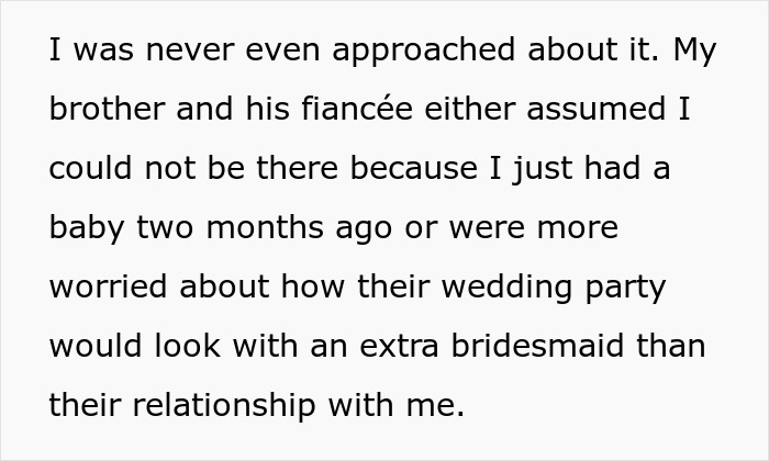 &ldquo;I Became The Villain&rdquo;: Woman Refuses To Attend Brother&rsquo;s Wedding After Huge Miscommunication
