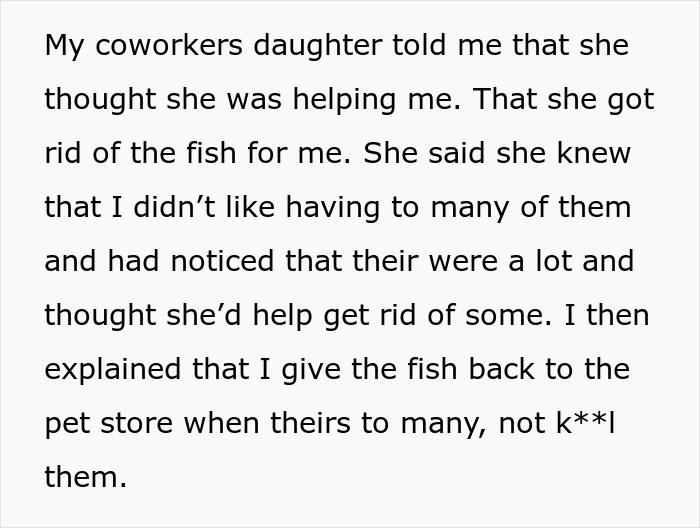 9YO Hurts Babysitter's Fish And Mom Dismisses It, Babysitter Cuts Her Off And Suggests Therapy