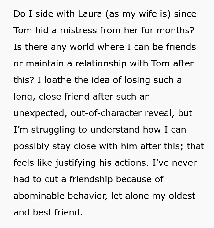Man Idealizes Best Friend Of 20 Years, Finds Out He&rsquo;s Not As Righteous As He Always Thought