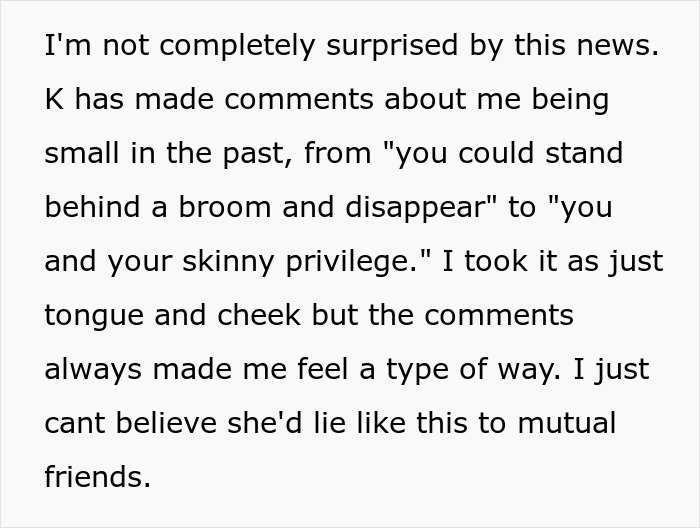 Woman upset about lies spreading over dream wedding dress refusal Woman upset about lies spreading over dream wedding dress refusal
