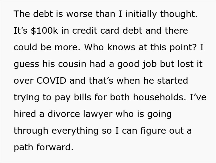 “Having A Second Family”: Wife’s Financial Nightmare Turns Into Something Much Worse