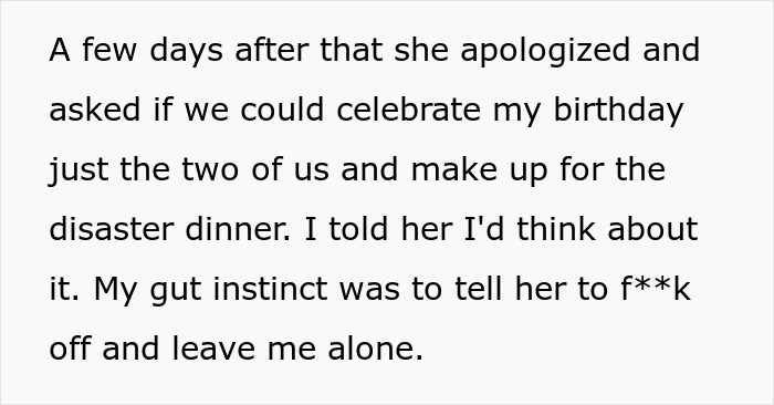 Mom Turns Son’s 18th B-Day Dinner Into Stepdaughter’s Fantasy Night, Fed-up Teen Finally Moves Out Mom Turns Son’s 18th B-Day Dinner Into Stepdaughter’s Fantasy Night, Fed-up Teen Finally Moves Out