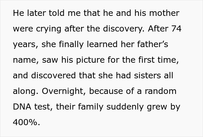 Couple Buys Discounted DNA Test As A Joke, Goes Wild As It Helps Solve Family's 75-Year-Old Mystery