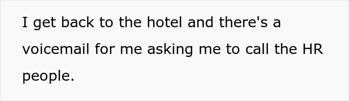 Employee receives a voicemail asking to call HR after losing job before hire Employee receives a voicemail asking to call HR after losing job before hire