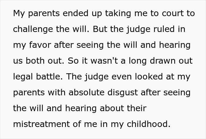 Court rules in favor of son in toxic parents will dispute after childhood mistreatment revealed