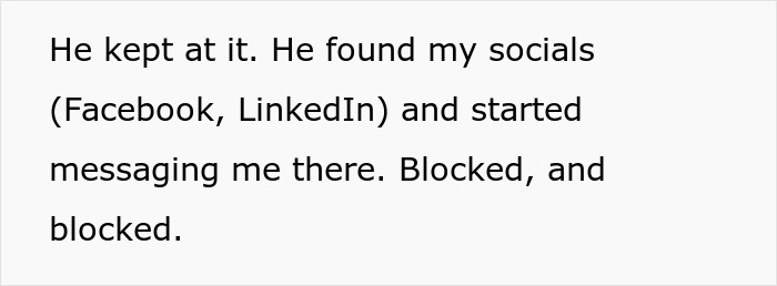 Creepy Dude Refuses To Stop Stalking His Online Date, Gets Fired After She Calls The Cops On Him