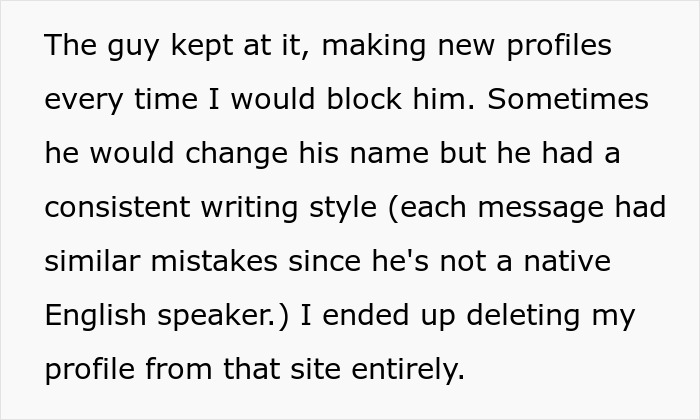 Creepy Dude Refuses To Stop Stalking His Online Date, Gets Fired After She Calls The Cops On Him