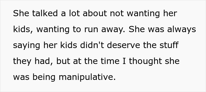 Text about MIL's expressed feelings toward her kids in wedding conflict
