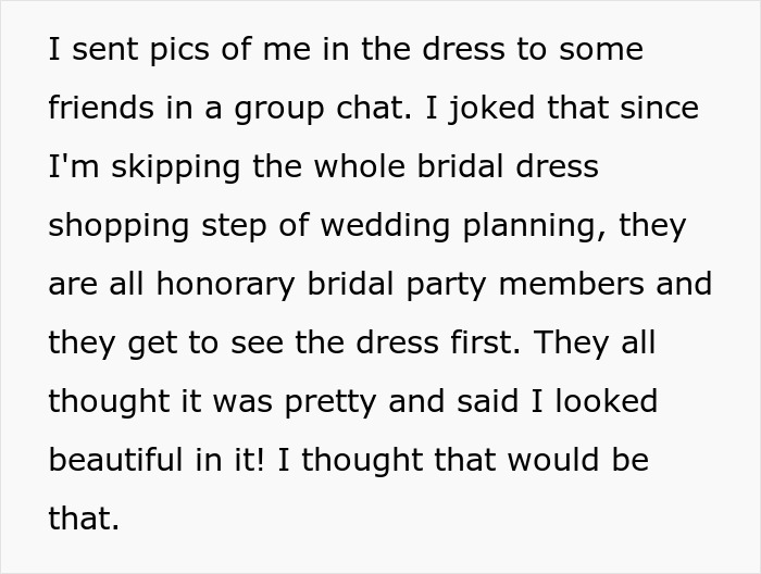 Text about sharing dress photos with friends and bridal party Text about sharing dress photos with friends and bridal party