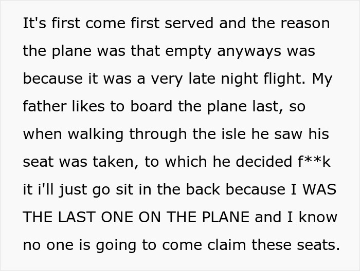 Family Shows Up 30 Minutes Late To Flight, Then Demands Man Gives Up His Seat