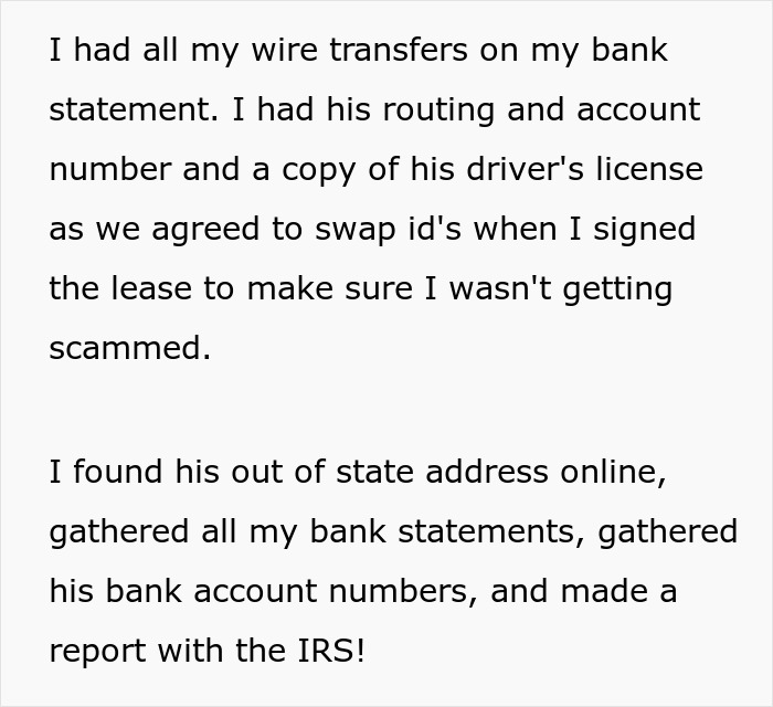 Greedy Landlord Regrets Lying Just To Keep The Deposit, Loses Everything After IRS Gets Involved