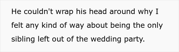 &ldquo;I Became The Villain&rdquo;: Woman Refuses To Attend Brother&rsquo;s Wedding After Huge Miscommunication