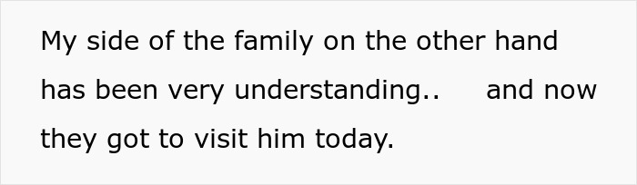Dad’s family supports newborn visit despite BIL's negative behavior Dad’s family supports newborn visit despite BIL's negative behavior