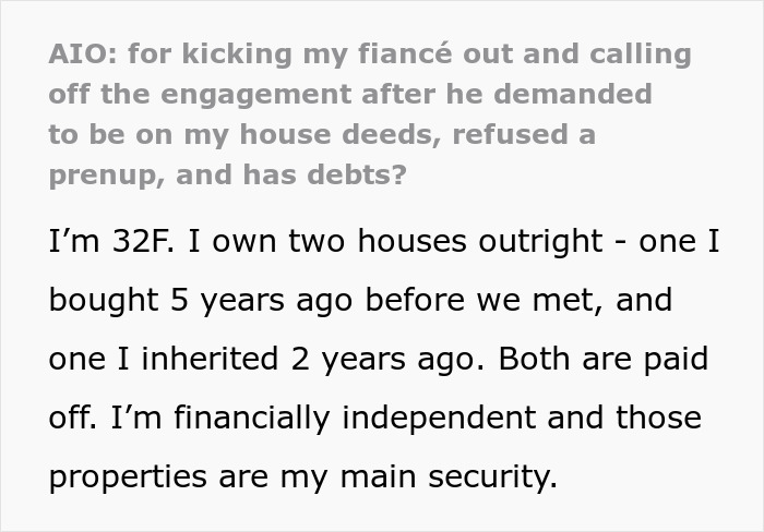 Woman makes a decision about her fiance after financial disputes